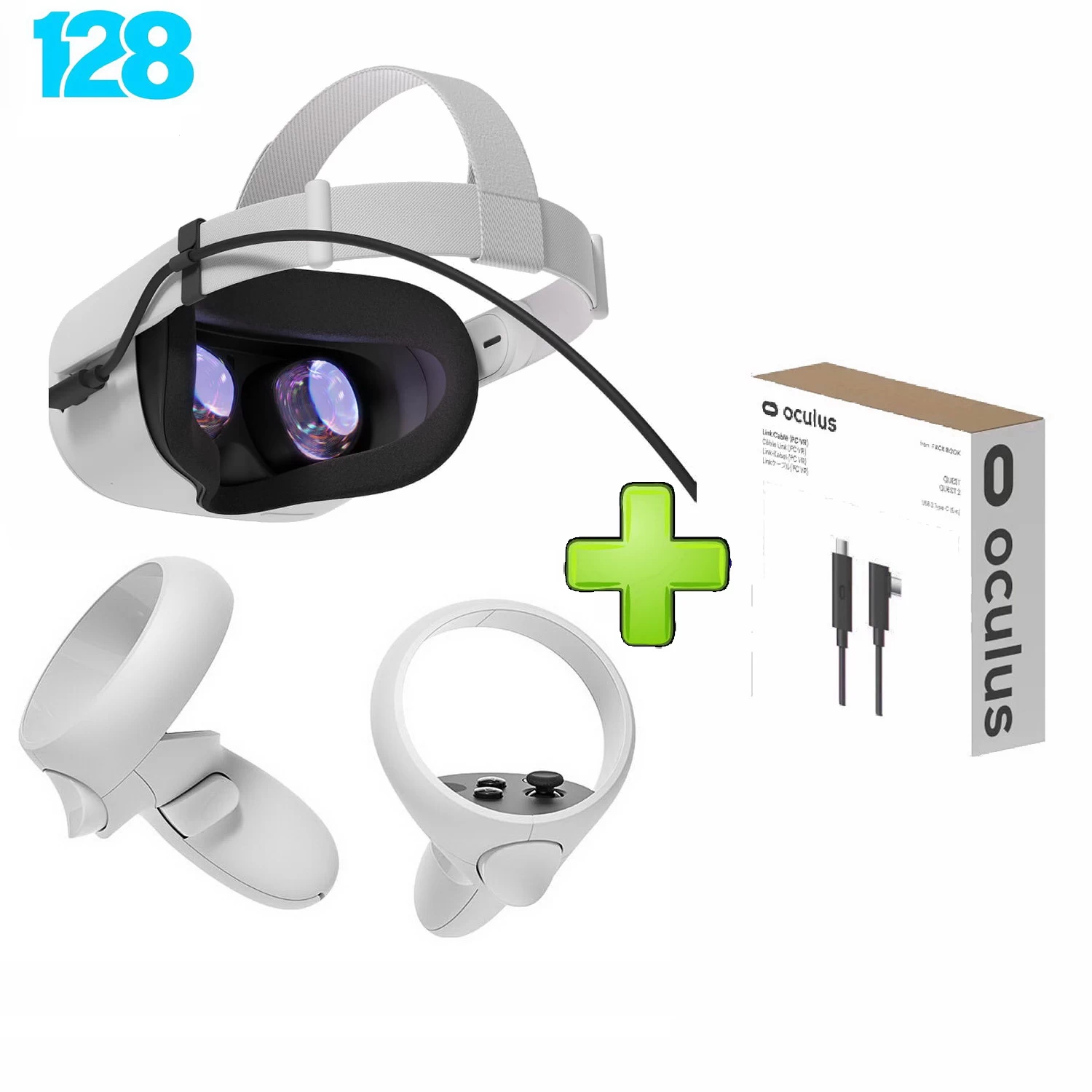 Купить Oculus Quest 2 | 128gb + кабель Link(оригинал) в магазине Formula-iQ.com