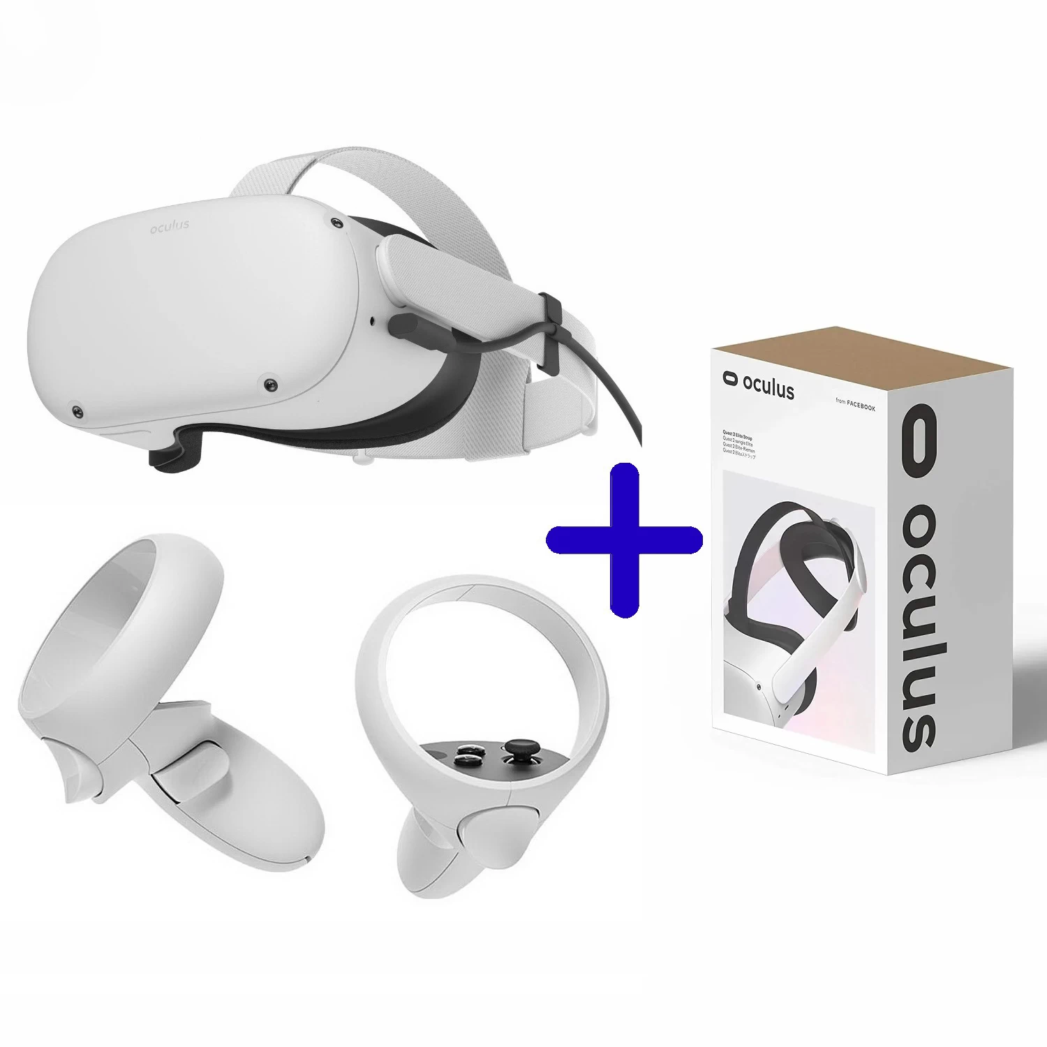 Купить Oculus Quest 2 | 256gb + крепление Elite Strap в магазине Formula-iQ.com