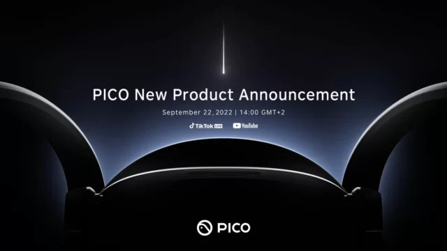 Официальный анонс Pico 4 состоится 22 сентября в 15:00 МСК
